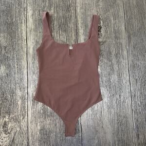 Intimately Free People Romance In Rome Bodysuit Size Small In Mauve